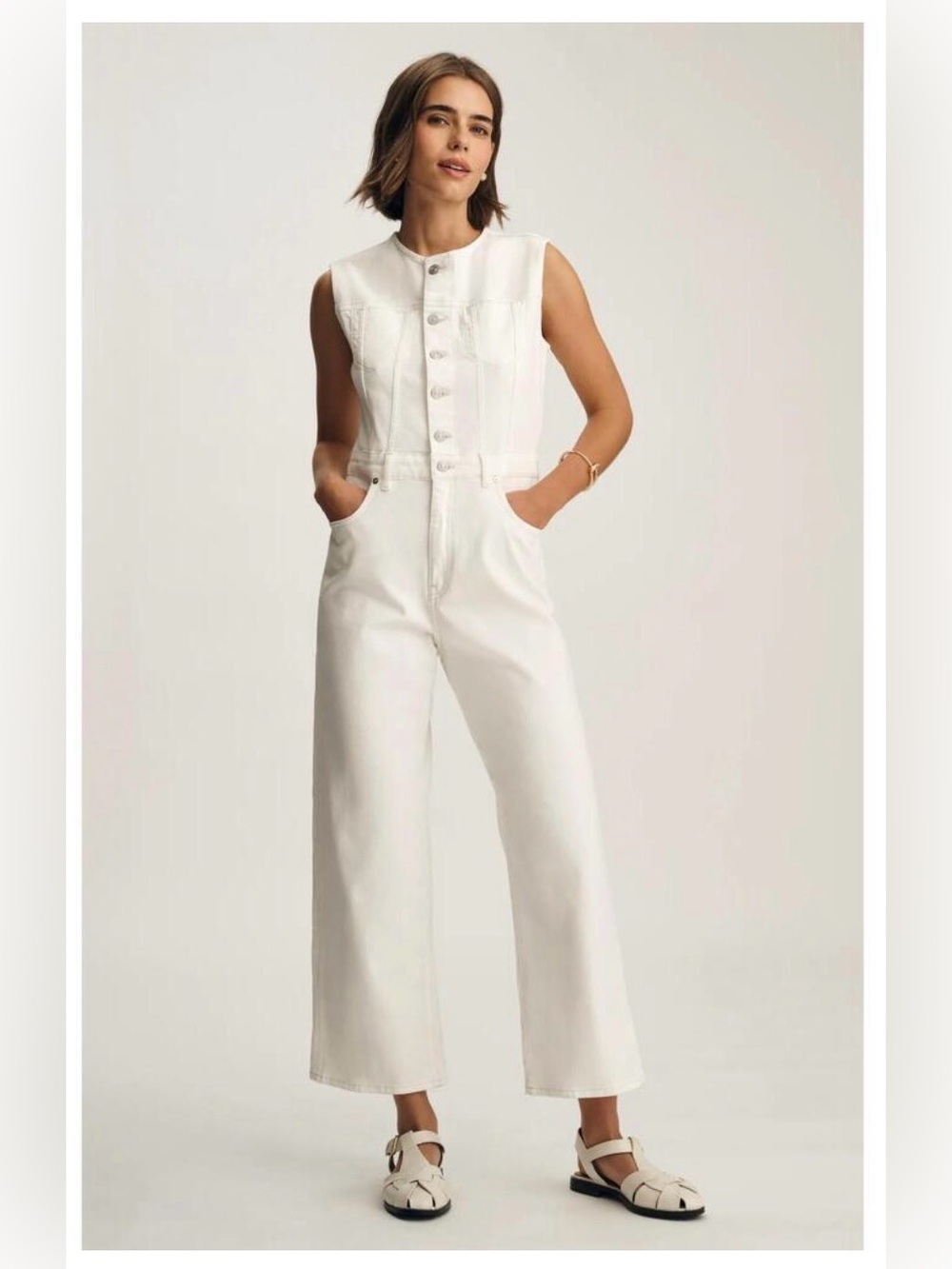 Denim Paige jumpsuit